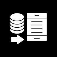 Data Portability Vector Icon Design