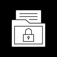 Encrypted Data Vector Icon Design