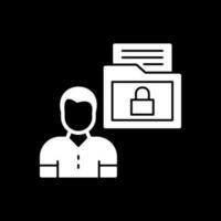 Sensitive Personal Data Vector Icon Design