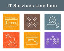 IT Services Vector Icon Set