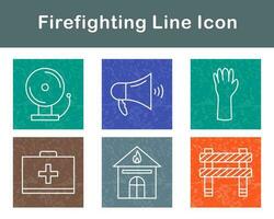 Firefighting Vector Icon Set