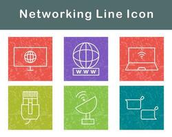 Networking Vector Icon Set