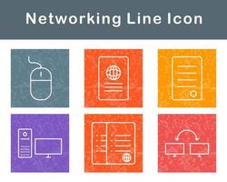 Networking Vector Icon Set