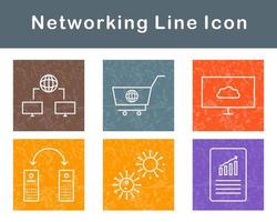 Networking Vector Icon Set