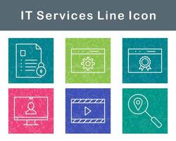 IT Services Vector Icon Set