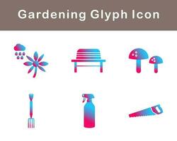 Gardening Vector Icon Set