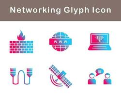 Networking Vector Icon Set