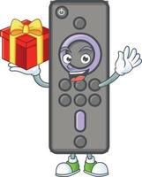 Remote control TV icon design vector