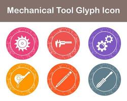 Mechanical Tool Vector Icon Set