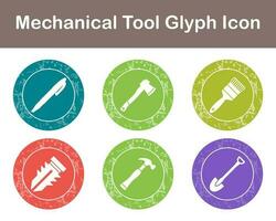 Mechanical Tool Vector Icon Set