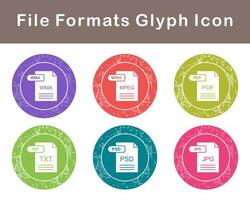 File Formats Vector Icon Set