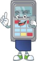 POS machine icon design vector