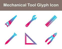 Mechanical Tool Vector Icon Set