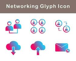 Networking Vector Icon Set