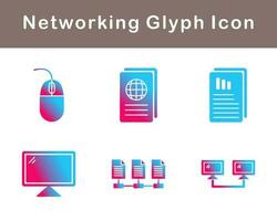 Networking Vector Icon Set