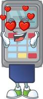 POS machine icon design vector