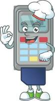 POS machine icon design vector