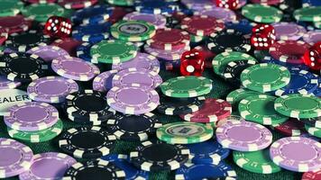 Game Gambling Tools Money Poker Chips photo