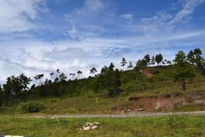 Natural Landscape of Tana Toraja, Indonesia. Daytime photo