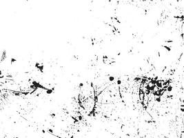 Grunge Texture with Splatter and Scratch Effects. vector
