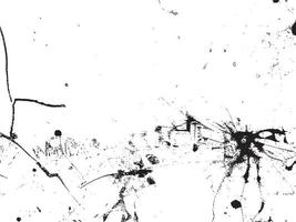 Grunge Texture with Splatter and Scratch Effects. vector