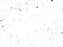 Grunge background vector illustration. Black and white messy texture with scratches and dots. Distressed overlay effect for retro design. Abstract dirty surface with empty space. EPS10.