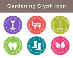 Gardening Vector Icon Set