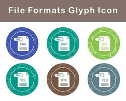 File Formats Vector Icon Set