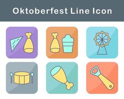 Oktoberfest Vector Icon Set