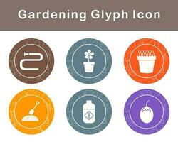 Gardening Vector Icon Set