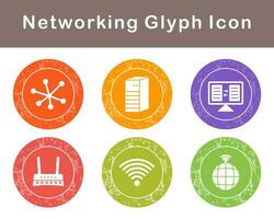 Networking Vector Icon Set