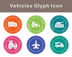 Vehicles Vector Icon Set