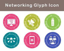 Networking Vector Icon Set