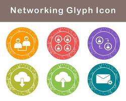 Networking Vector Icon Set