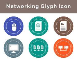 Networking Vector Icon Set