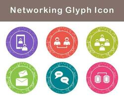 Networking Vector Icon Set