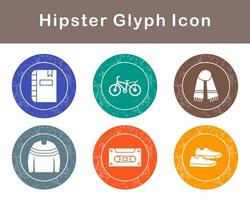 Hipster Vector Icon Set