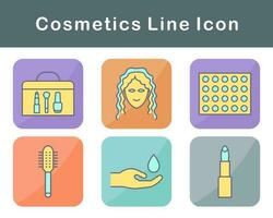 Cosmetics Vector Icon Set