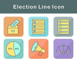 Election Vector Icon Set