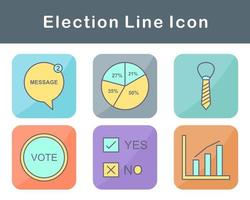 Election Vector Icon Set