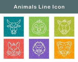 Animals Vector Icon Set