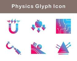 Physics Vector Icon Set