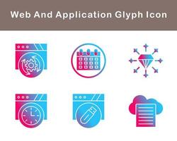 Web And Application Vector Icon Set