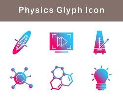 Physics Vector Icon Set