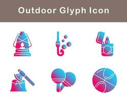 Outdoor Vector Icon Set