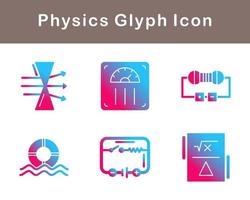 Physics Vector Icon Set