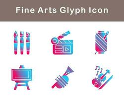 Fine Arts Vector Icon Set