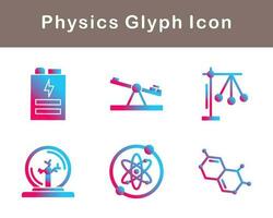 Physics Vector Icon Set