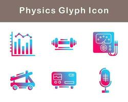 Physics Vector Icon Set