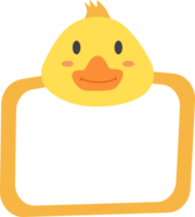 canard affronter, cadres animal affronter. png